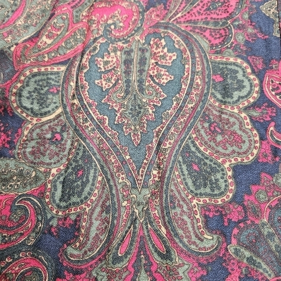 Designs Lane Bryant vintage maxi A-line skirt size 18/20 NEW with tags - Picture 5 of 7